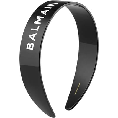 Balmain, Balmain, Haarband, Zwart gray