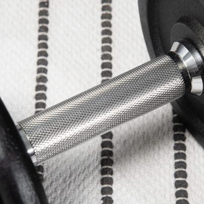 Wishdor - Halterset - 2-In-1 Verstelbaar - Voor Thuistraining - IJzer - Zwart - 20 Kg