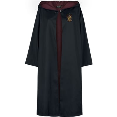 Harry Potter Cape - Gryffindor - S-M tot XXL-3XL - zwart