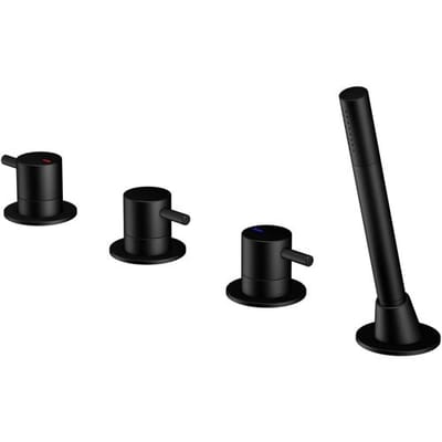 Steinberg series 100 4-hole bath rim faucet 100.2480 S