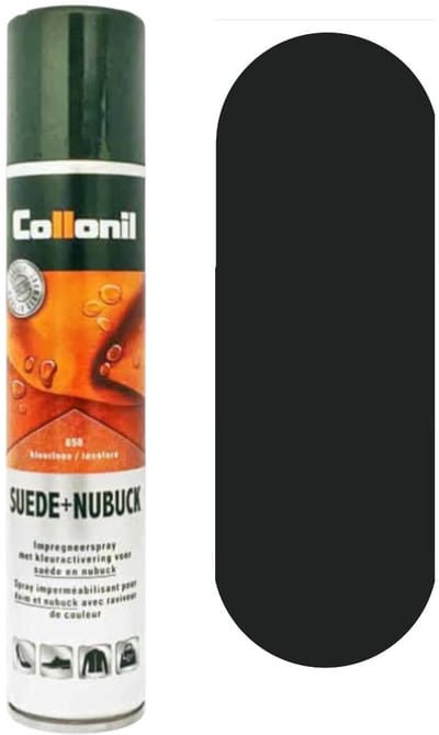 Collonil Suede Nubuck Spray Kleurhersteller Zwart