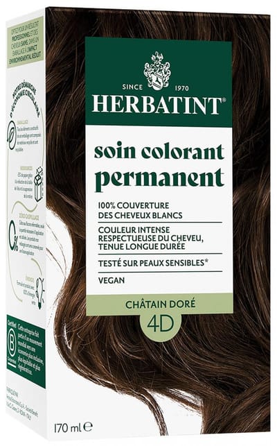 Herbatint Permanente Kleurverzorging 170 ml (Kleuren : Kastanje)