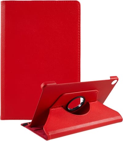 Coverup Tablethoes geschikt voor Lenovo Tab M10 Gen 3 Hoesje - 360° Rotating Book Case - Rood
