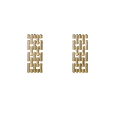 Go Dutch Label Oorknoppen Carpet Dangle Goud
