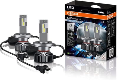 Krachtige H4 LED Verlichting voor Groot- en Dimlicht (6000K Koud Wit) - Offroad Gebruik