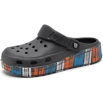 Pantoufles pour Hommes Hauteur Sandales d'Été Homme Été 2024 Sandale Homme Confortable Sandales Marque Réplique Chaussures Homme 2024 Slipers Plates 42 black