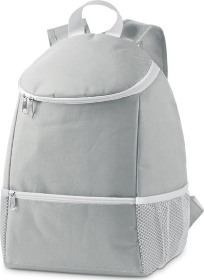 Koeltas - rugtas/rugzak - 28x14x34 cm - 10 liter - Grijs - Koeltassen - Koelrugzak