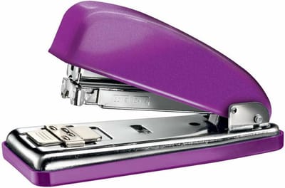 Metalen Nietmachine - Kantoormachine Bureau nietmachine - Papier Nieten - 180° Opening - 30 Vellen - Violet