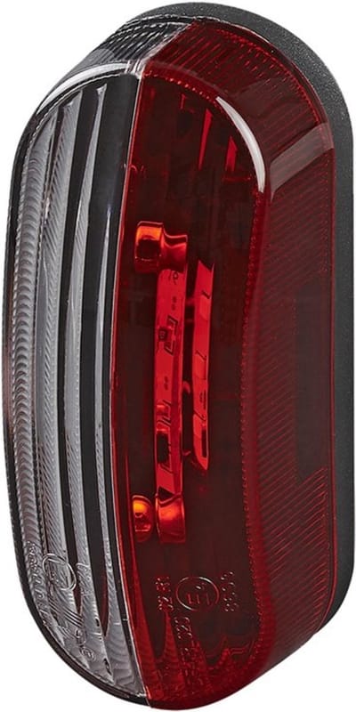 ProPlus Breedtelicht LED - Rood/Wit - Flexibele flap - 98 x 42 mm - Links