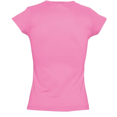 SOLS Dames/dames Maan V Hals T-Shirt met korte mouwen (Orchideeënroze)
