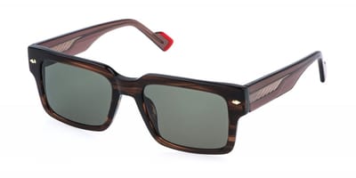 Sting SST557 Nero sfumato marrone/ocra striato 54/19/145 MAN Zonnebrillen