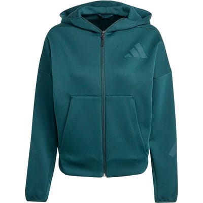 Adidas Sportswear  Z.n.e. Full-zip Hoodie Maat: L | Hoodies Outlet | Dames | Groen