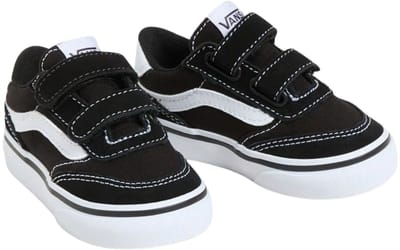 Vans Brooklyn LS V SUEDE/CANVAS BLACK/WHITE Unisex Sneakers - BLACK/WHITE