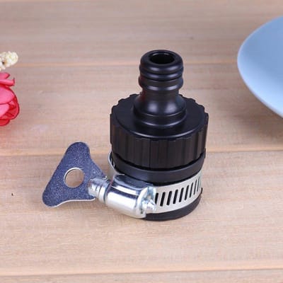 Universele kraan adapter 16 tot 19 mm / Waterdief  voor kranen zonder schroefdraad