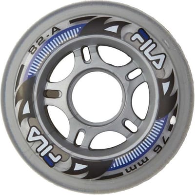 Fila Skatewielen 76mm 8-pack Clear
