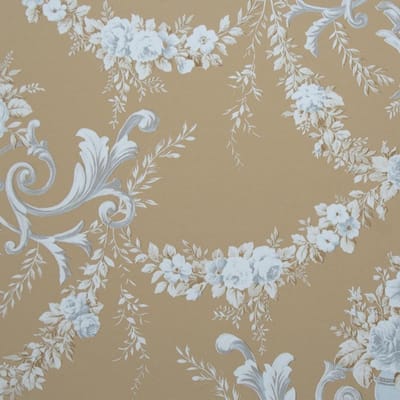 Bloemen behang 48784 vintage lane