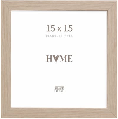 Deknudt Frames fotolijst S45RJ1 - naturel eikkleur - hout - 15x15 cm