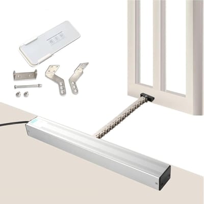 Elektrische Raamopener - Automatische Actuator - Ramen Ventileren - Met Afstandsbediening - 400 N - Zilver