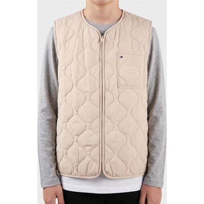 Tommy Hilfiger Unisex Quilted Lightweight Gulf Sand Taglia: 12 | Giacche Outlet | kids | Marrone