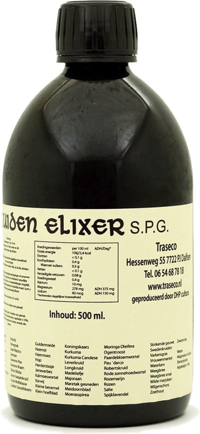 Traseco DUO kruiden elixer S.P.G.