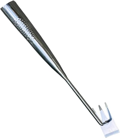 Hand Weeder Tool - Tuin Klaver Tool - Onkruid Verwijderen - Drie-Tand Ontwerp - 4 x 8 x 4 cm