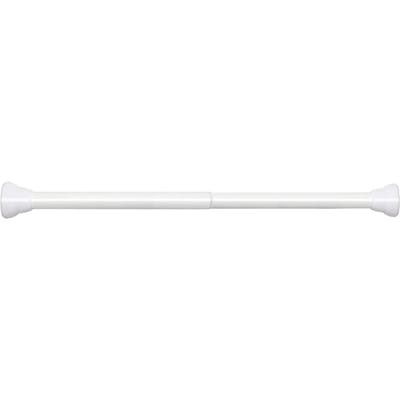 Antislip veerspanning gordijnroede 20 tot 32 inch uitbreidbare gordijnroede zonder boren geen roest badkast ophangpaal voor ramen of douche badkamer H45037-2