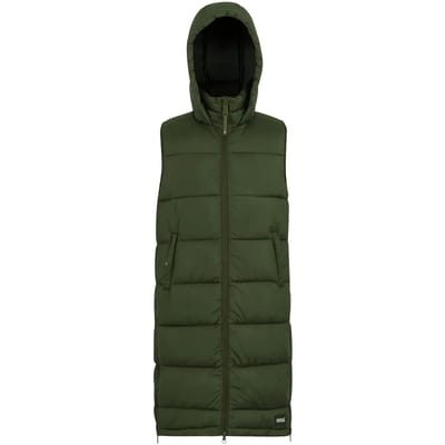 Bodywarmer Wandelen Dames Waterafstotend Gequilt Zonder Mouwen Ganella