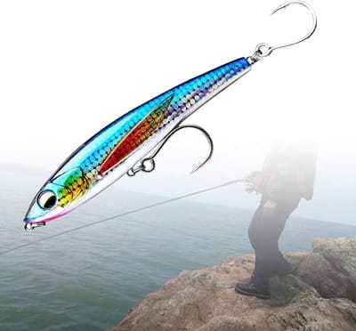 12cm/50g Sinking Pencil Fishing Bait voor Baars en Meerval, Ideaal voor Zoet- en Zoutwater Visserij, Perfecte Vissen Cadeaus