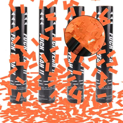 Allecto - Confetti Poppers - Feestelijke Confetti Launcher - Veilig in gebruik - Decoratieve Confetti - Geschikt voor Bruiloften en Verjaardagen - ...