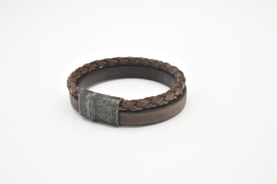 Josh-9264-Armband-Bruin-Heren-20,5cm