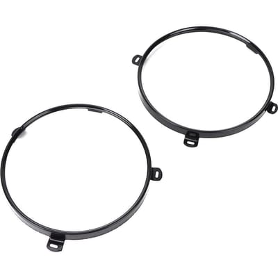 2 stuks 7 inch Koplamp Montagebeugel Ring Lamp Houder Past voor Jeep Wrangler TJ 0718 gray