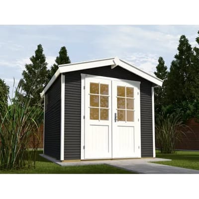 Weka Tuinhuis 218 - Antraciet - 301x295cm
