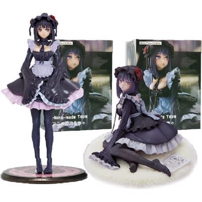 Kitagawa Marin Anime PVC Actiefiguur My Dress Up Darling Verzamelmodel Bureau Decoratie Cadeaupop Kuroe Shizuku Versie gray