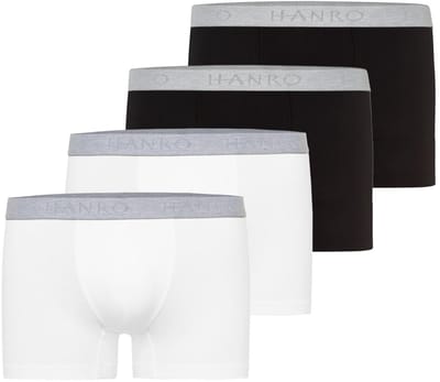 Hanro Heren retro short / pant 4 pack Cotton Essentials