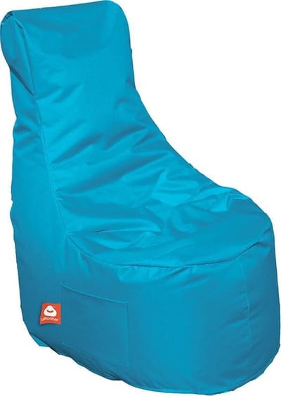 Whoober zitzak stoel Nice outdoor turquoise - Wasbaar - Voor binnen en buiten