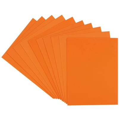 VBS Foam rubber, 2 mm, 10 stuks - Oranje