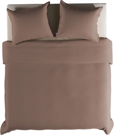 YELLOW Cialda Dekbedovertrek - Tweepersoons - 200x200/220 cm - Shady Pink