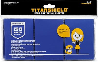 Kleine Japanse Sized Trading Card Sleeves - 150 Stuks - Deck Protector voor Yu-Gi-Oh en Cardfight!! Vanguard