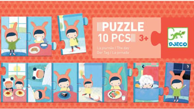 Djeco puzzel 10 pcs The Day
