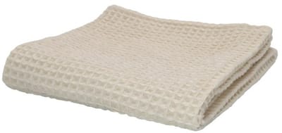 Leeff - Wafel Handdoek Wessel - Naturel - 50 x 100 cm
