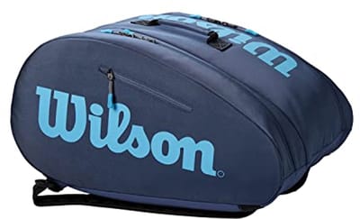 Padeltas voor 6 rackets met thermische bescherming en rugzakfunctie