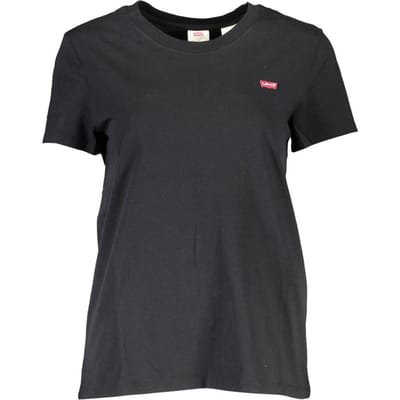 Levi's - Dames T-shirt - Kort Mouw - Zwart - XS