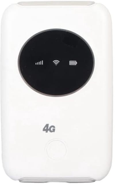 Dailygoody - Draagbare 5G WiFi-router - Mobiele hotspot - 300Mbps snelheid - Wit - Modem - Geschikt voor 10 apparaten - Compact formaat