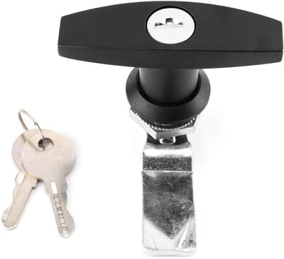 Veiligheidslock voor gereedschapsbox en aanhangwagen met sleutels - Geschikt voor achterdeuren en canopy's, ideaal voor caravans en vrachtwagens