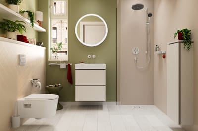Hansgrohe Activera S - handdouche 95 - 1jet - ecosmart - hoogglans chroom