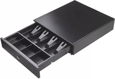 Kassalade Inzetstuk - Geldlade Organizer - Geld Beheren - Verplaatsbare Muntenbak - 335x368x9cm - Zwart