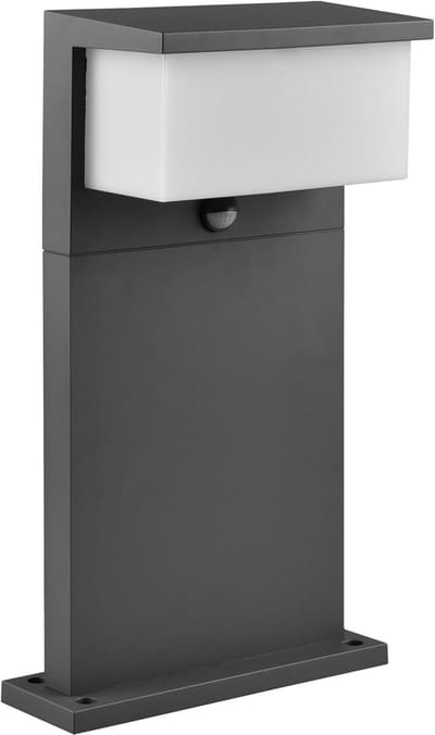 LED Buiten Padverlichting met Bewegingssensor - Antraciet - 13W