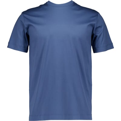 Valenza Interlock Supima T-shirts Blauw 1001