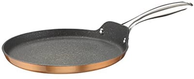 Pannenkoekenpan 25 cm Ø met anti-aanbaklaag en inductiegeschikt