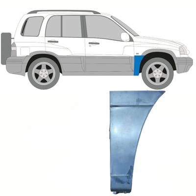 Reparatiepaneel voorspatbord voor Suzuki Grand Vitara 1997-2005 / Rechts